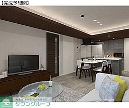 JR中央線 国分寺駅 徒歩8分の賃貸マンション 1階2LDKのリビング/ダイニング
