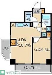 サン・パラッツオ参番館 1LDKの間取図画像
