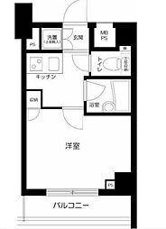 ルーブル高円寺伍番館 3階1Kの間取り