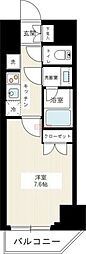 AZEST中野新橋 1Kの間取図画像