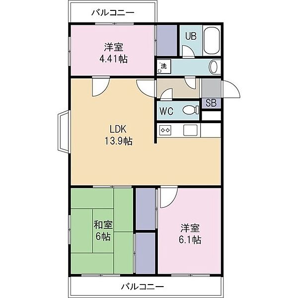 同じ建物の物件間取り写真 - ID:211047136484