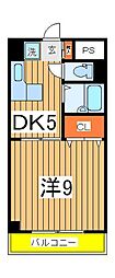 ＹＲレジデンス 4階1DKの間取り
