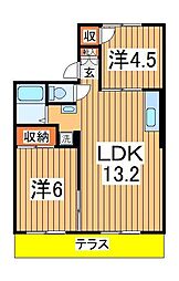 間取図画像 3DK