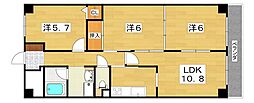 DKHマキノ 3LDKの間取図画像