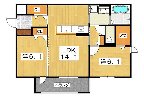 同じ建物の物件間取り写真 - ID:227080573479