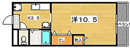 間取図画像 1K