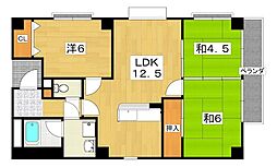 メゾンドール21 3LDKの間取図画像