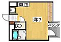 ベルトピア御殿山3階3.7万円