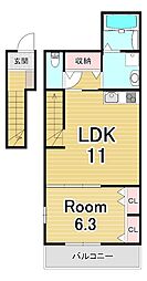 ウエストコミタリア1 2階