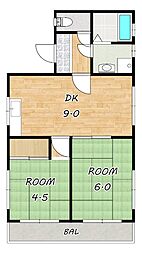 ブライトンハイツ 1階/-