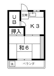シャルム唐橋 3階