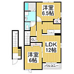 松本市波田 2階建 築18年のイメージ