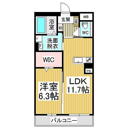 コンフォーティアブレイン樹_間取り_0