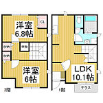 松本市大字松原 2階建 築28年のイメージ