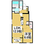 松本市大字寿白瀬渕 2階建 築5年のイメージ