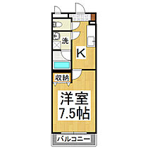 山村マンションII  ｜ 長野県松本市大字島内（賃貸マンション1K・1階・28.31㎡） その2