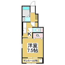 長野県松本市小屋南1丁目（賃貸アパート1K・1階・30.96㎡） その2