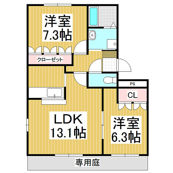 同じ建物の物件間取り写真 - ID:220003018048