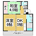 ビレッジハウス駒ヶ根宿舎2号棟4階3.0万円