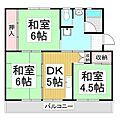 ビレッジハウス駒ヶ根宿舎1号棟3階3.9万円