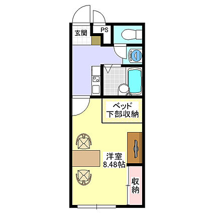 レオパレスマリナ_間取り_0
