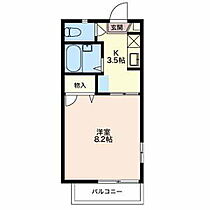 富竹アパートメント  ｜ 長野県長野市大字富竹（賃貸アパート1K・2階・24.71㎡） その2