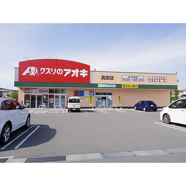 画像19:ドラックストア「クスリのアオキ高田店まで728ｍ」