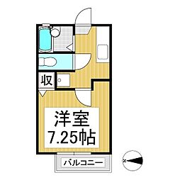 間取図画像 1K