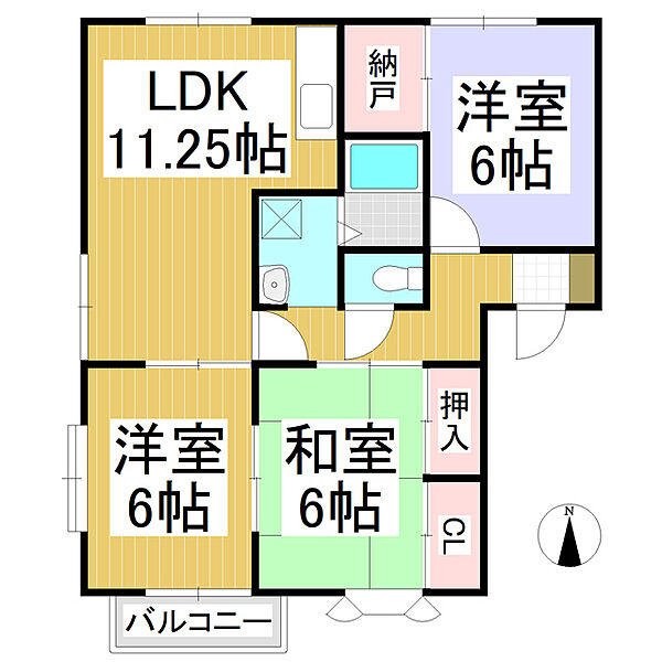 同じ建物の物件間取り写真 - ID:220002809299