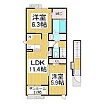 長野市青木島町綱島 2階建 新築のイメージ