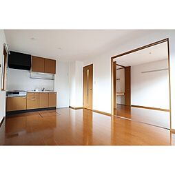 メゾン・トモトール　B棟 2階2LDKのリビング/ダイニング