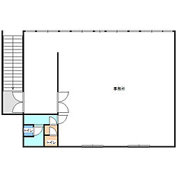 ヒロミツビル ワンルームの間取図画像