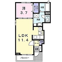 長野県佐久市岩村田（賃貸アパート1LDK・1階・37.13㎡） その2