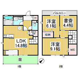 間取図画像 2SLDK