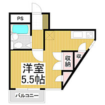 コーポ丸山  ｜ 長野県長野市大字南長野南石堂町（賃貸マンション1K・3階・20.00㎡） その2