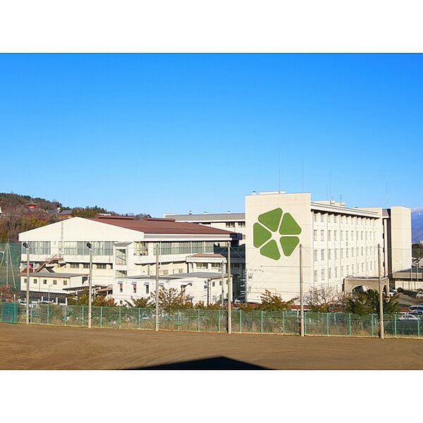 画像27:高校・高専「長野県長野西高校まで1066ｍ」