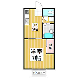 間取図画像 1DK