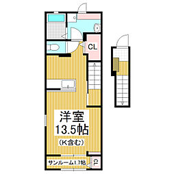 間取図画像 ワンルーム
