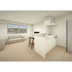 五月の風 2階1LDKのリビング/ダイニング