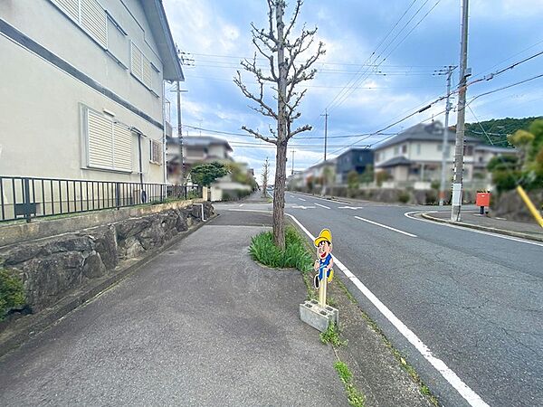 西側道路