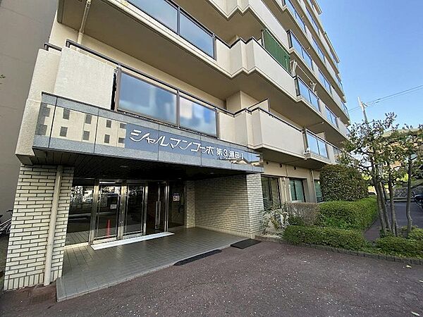 ゆったりとしたエントランス前には来客者用駐車スペースも完備して御座います。