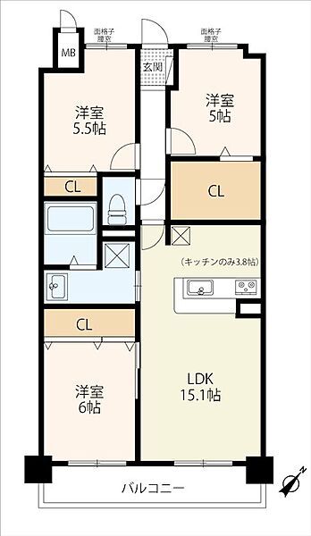 間取り：325000128483