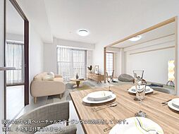 ウイング・ビュー 3LDKのリビング/ダイニング