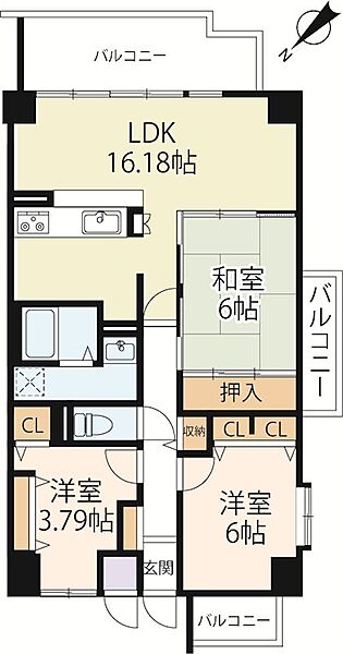 間取り：325000122697