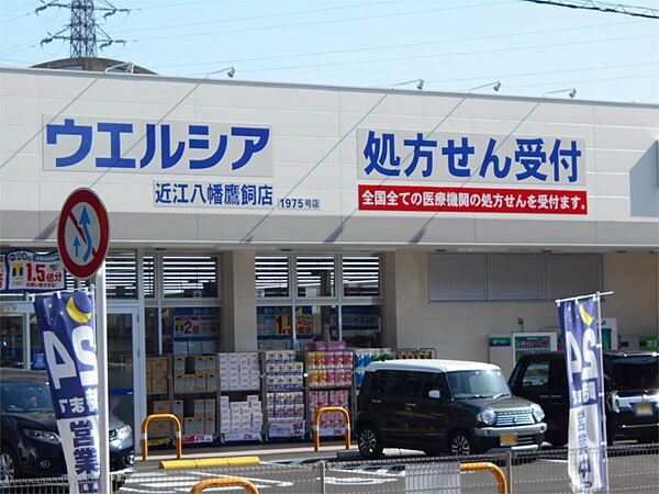 ウエルシア 近江八幡鷹飼店（720m）