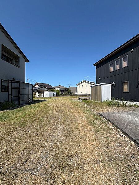ゆったりとした敷地