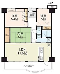間取図画像 3LDK