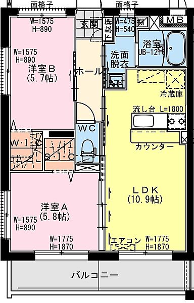 同じ建物の物件間取り写真 - ID:245003178533