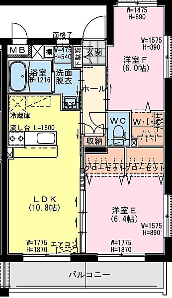 同じ建物の物件間取り写真 - ID:245003178519