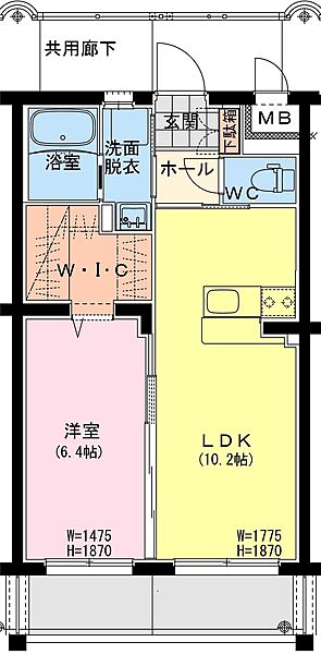 延岡・出北2丁目マンション 303｜宮崎県延岡市出北2丁目(賃貸マンション1LDK・3階・41.00㎡)の写真 その3